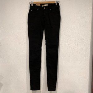 NWT Garage Black Jegging Jeans Ultra Stretch 5 Pockets W25xL32 Womens Sz 00 Long